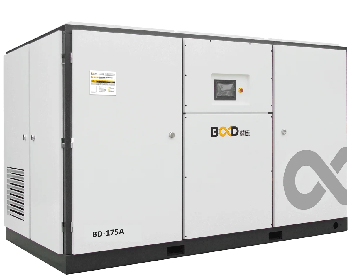 Горячая Распродажа винтовой воздушный компрессор BD-175A 132KW 177hp промышленный воздушный компрессор для распиловки древесины