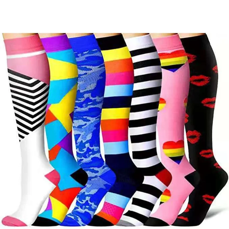 hot selling medias compresipn 2030mmhg compression socks for running athletes