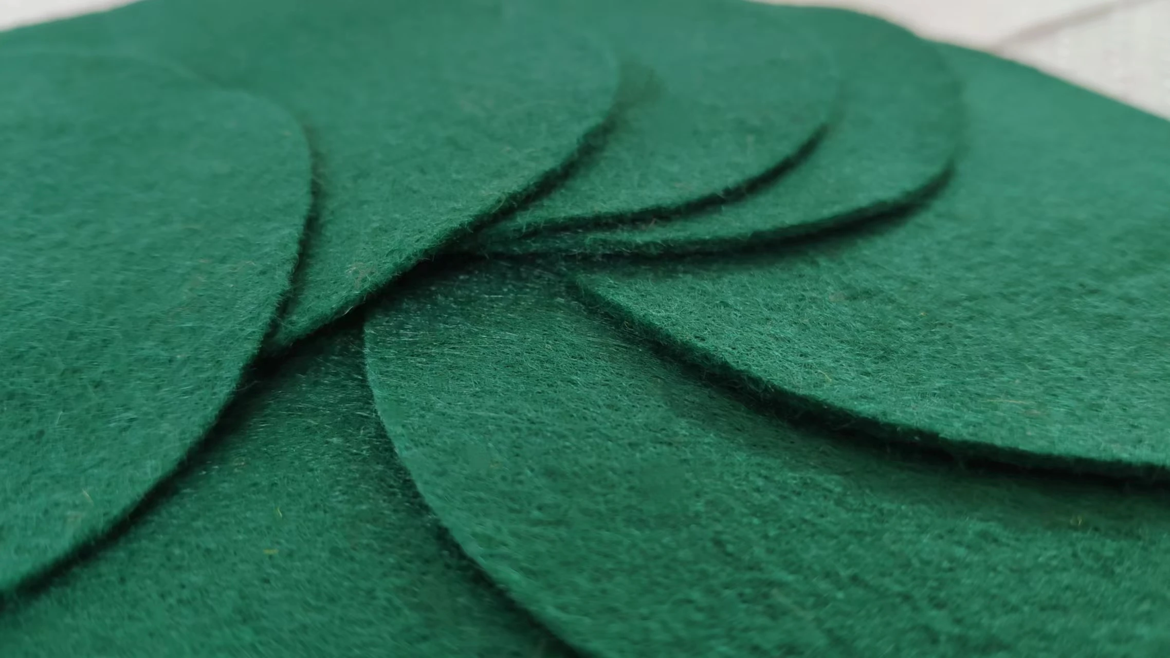 colorful needle punched non woven felt aging resistant sustainable 100% polyester needle punched felt for storage box