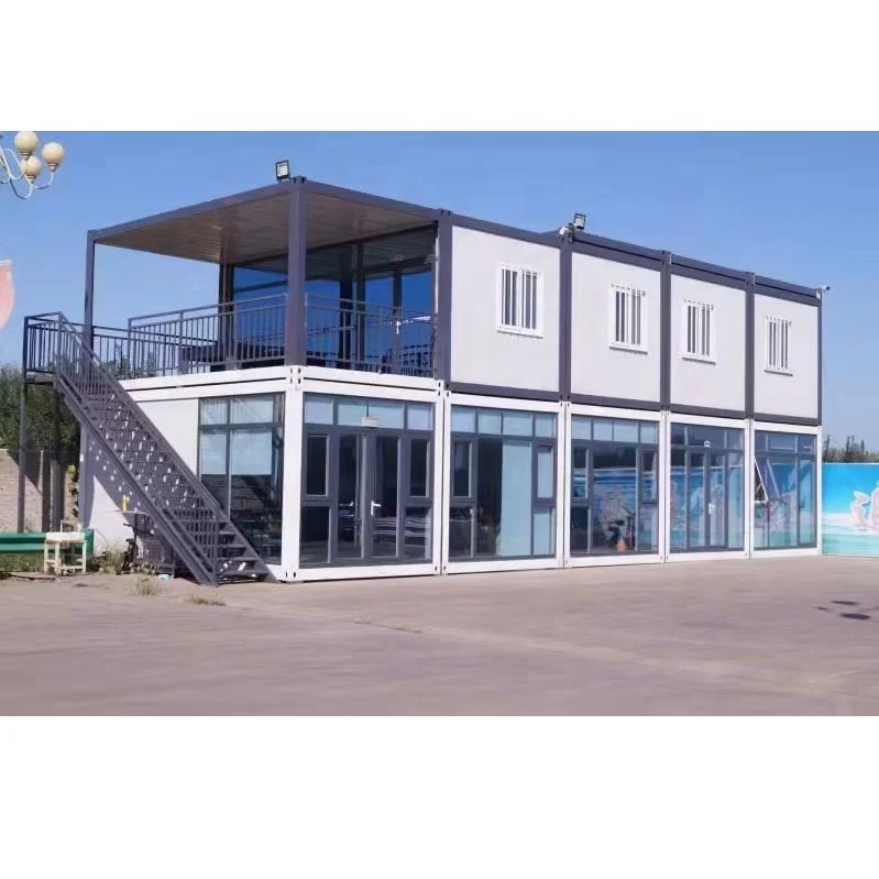 Модульный 20 40 футов передвижной сборный плоский пакет Китай сборные дома миниатюрный дом стенд магазин сборный контейнерный дом