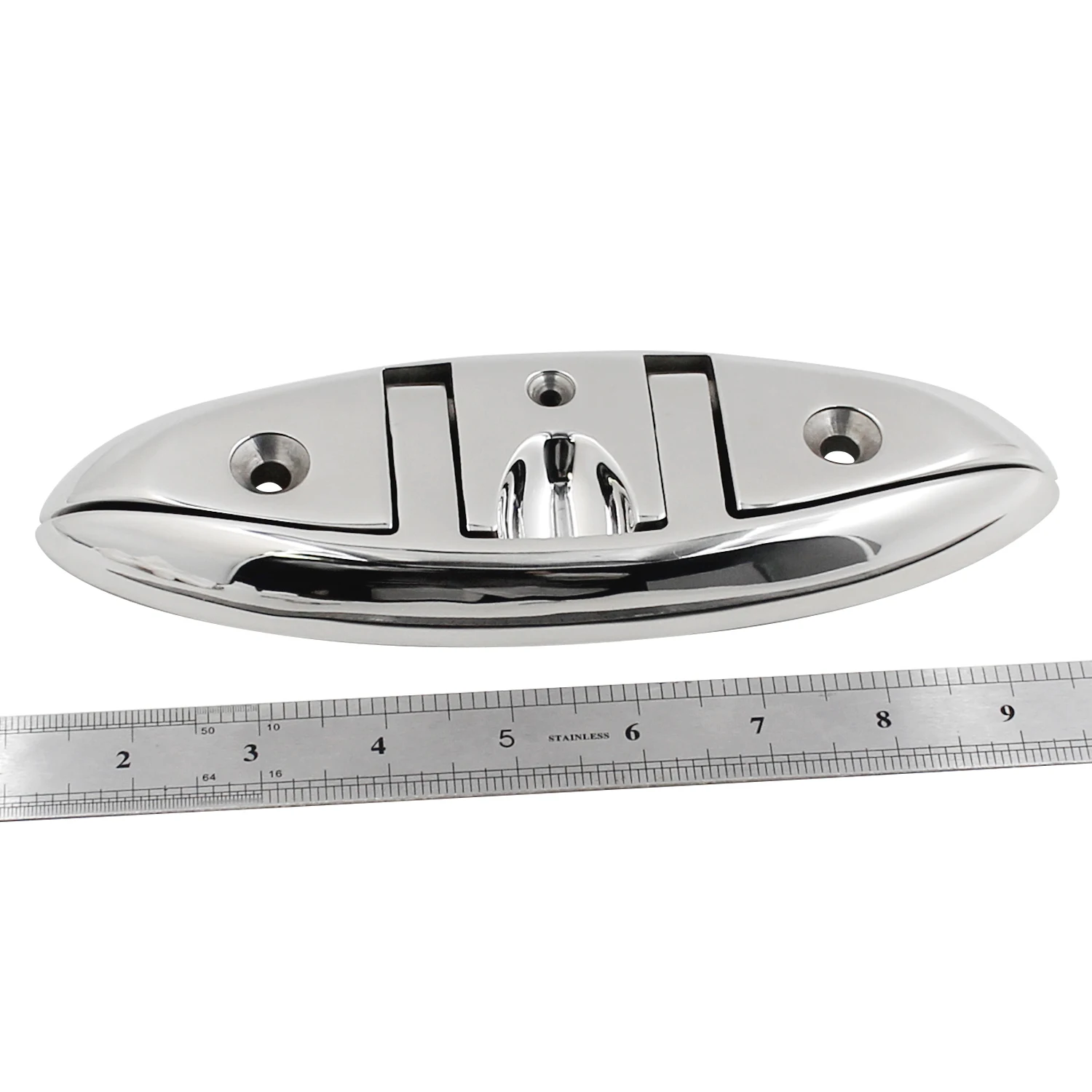 Most popular manufacturers 316 stainless steel folding cleat for boat boat fender cleat