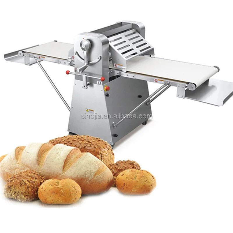 High-efficiency Puff Pastry Sheet Making Machine / Dough Sheeter Belt / Pastry Dough Sheeter
