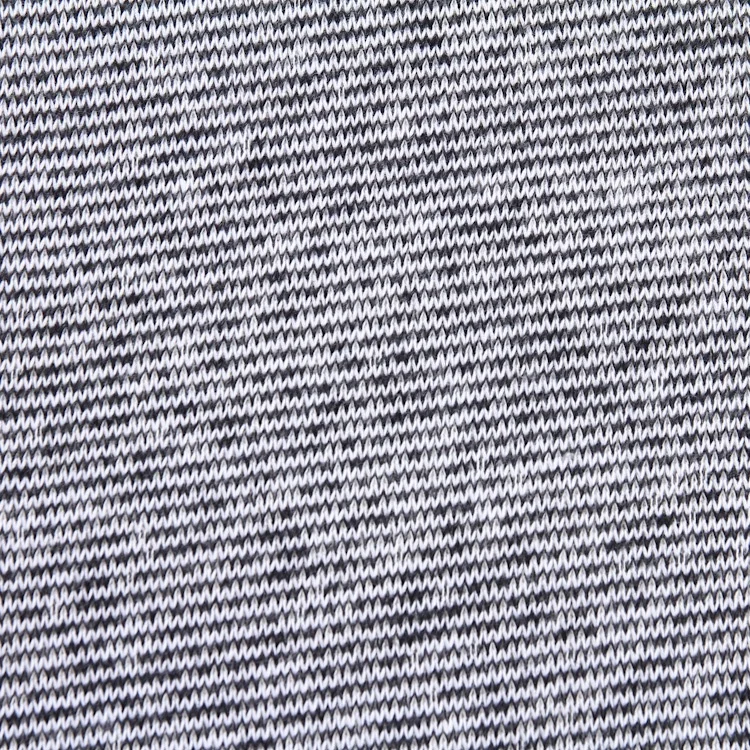 TC CVC  yarn dyed stripe knitted french terry knit fabric for sport