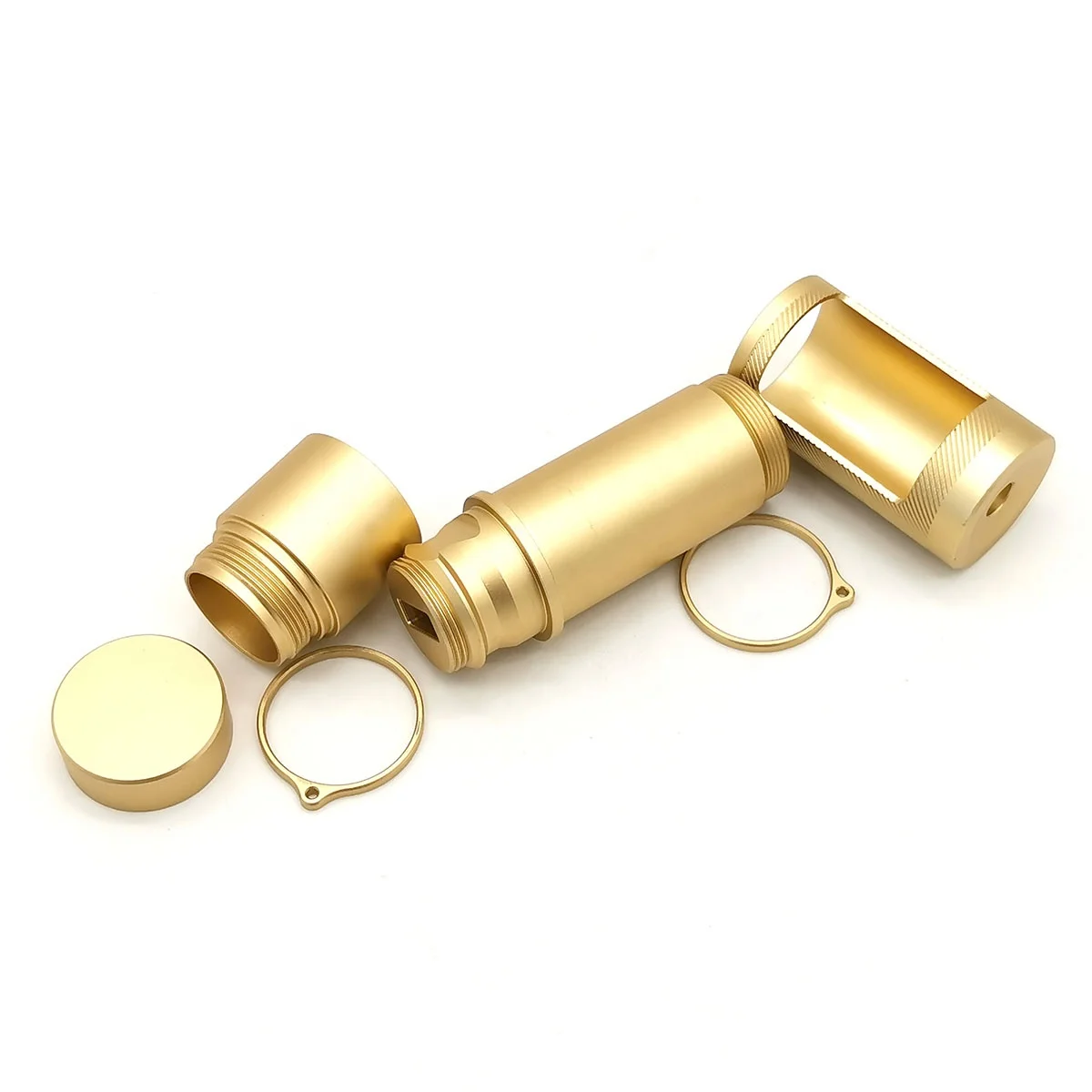 Customized CNC Machining 3D Model Aluminum Parts Anodizing Finish Headphone Earphone Cord Case Housing CNC Milling Lathe Parts