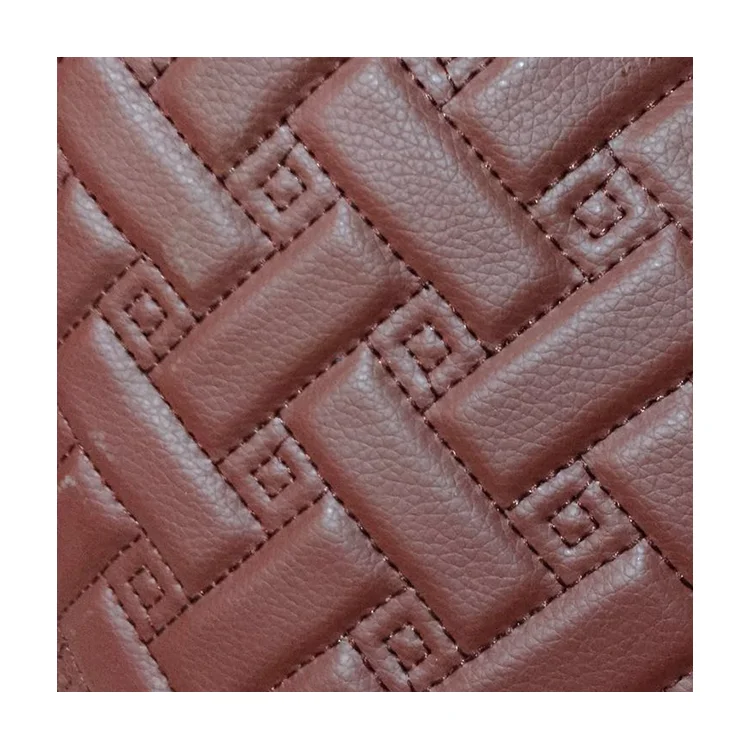 Competitive Price Scuff Resistance Eco-friendly Bags leather product Car Foot Mats Material artificial leather