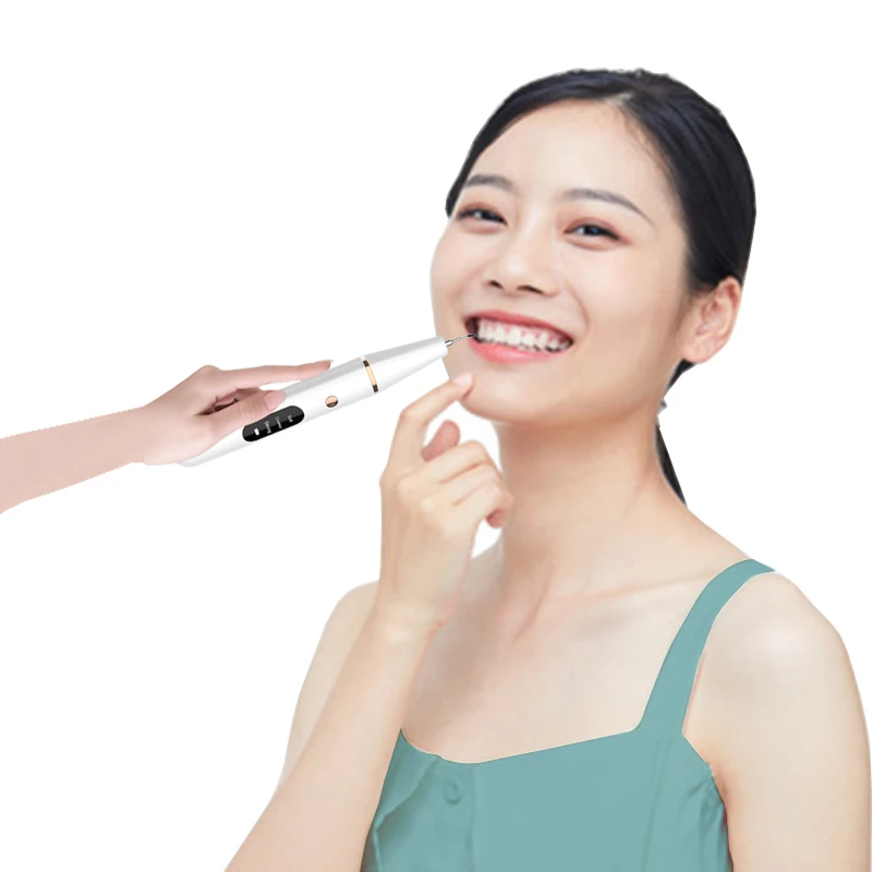 Walmart best selling teeth tartar cleanser pen with magnetic magnetic suspension motor high effective 12V USB charging