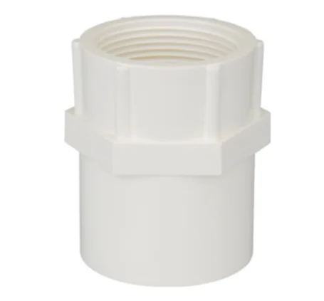 High Quality PVC Female Threaded Adaptor Cheap Price Plastic Building Material from Manufacturer for Water Supply Piping