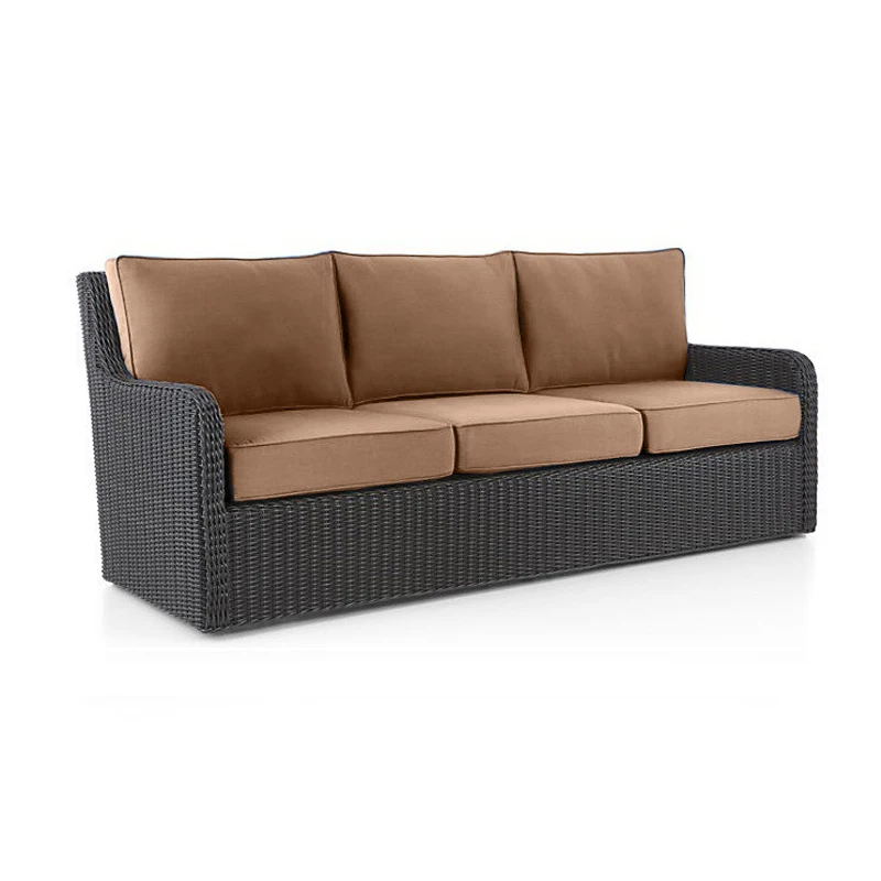 Custom three Seat sofa Beach Patio Cushions Set Outdoor Waterproof Cushion Pillow Seat Pad Chaise Lounge Chair Cushion