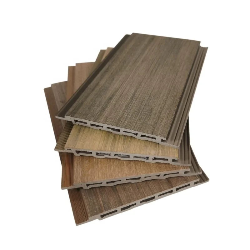 Necowood Wpc Wall Panel Outside Sound-Absorbing Heat Fireproof Insulation Asa Exterior Cladding Wall Panel