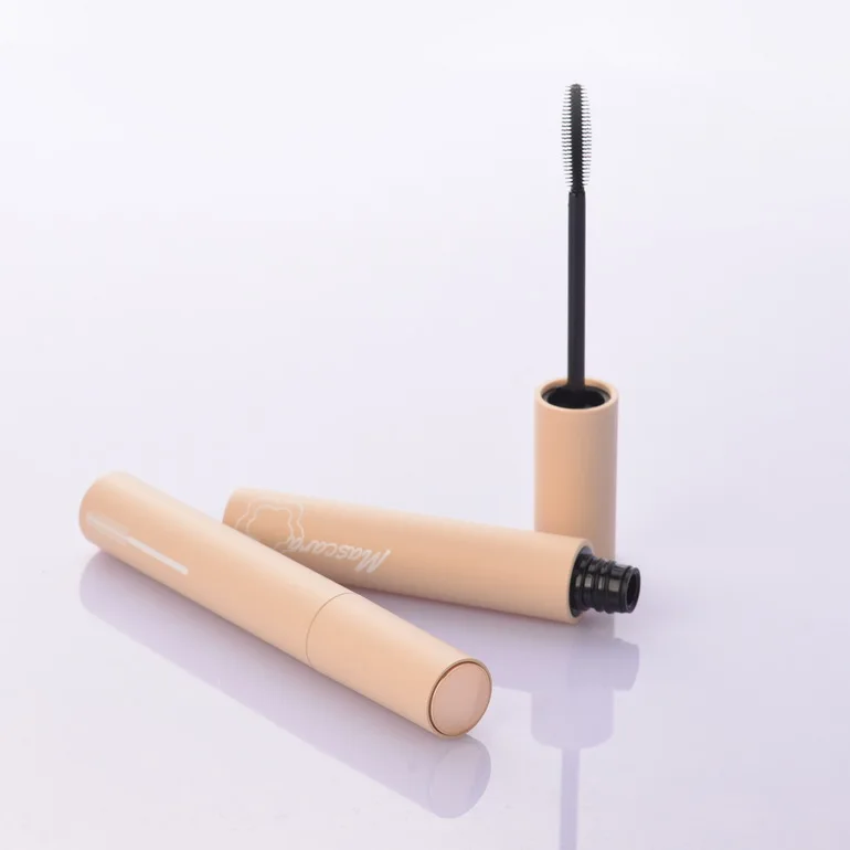 New Product Custom Logo Container Matte 10ml Round Mascara, 3d Fiber