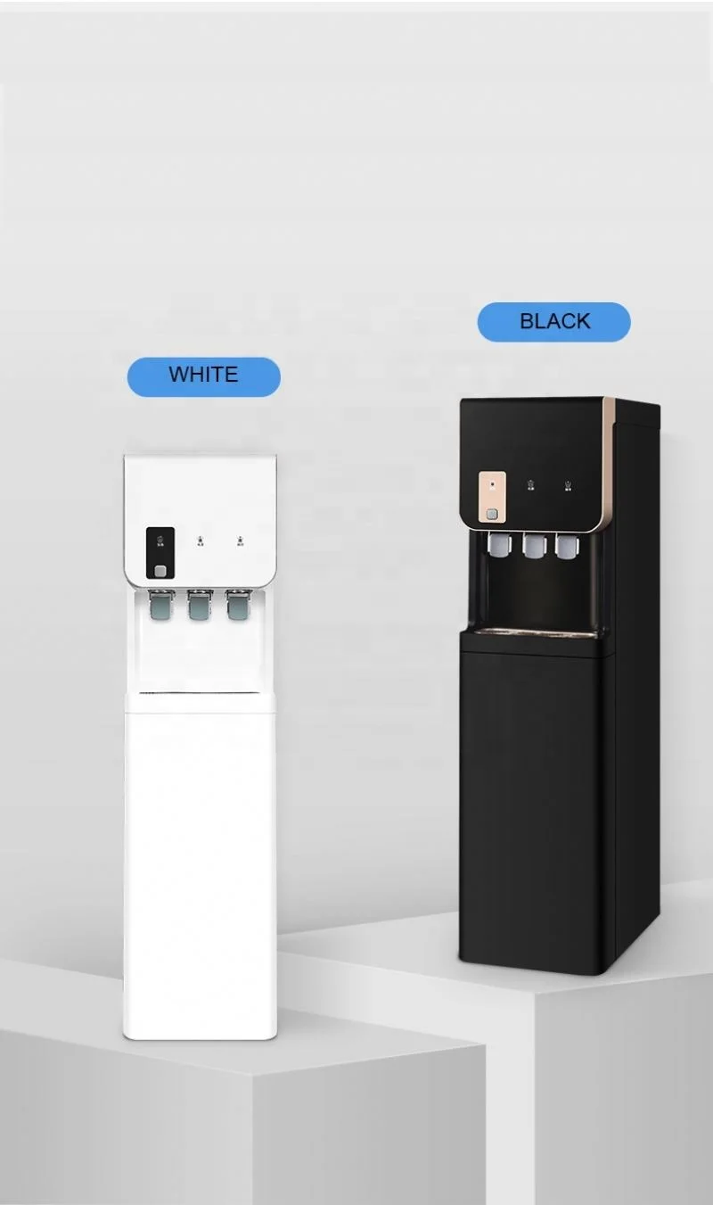  Factory 3 Taps Hot Cold Pipeline POU Water Dispenser Korean Automatic Freestanding with compessor