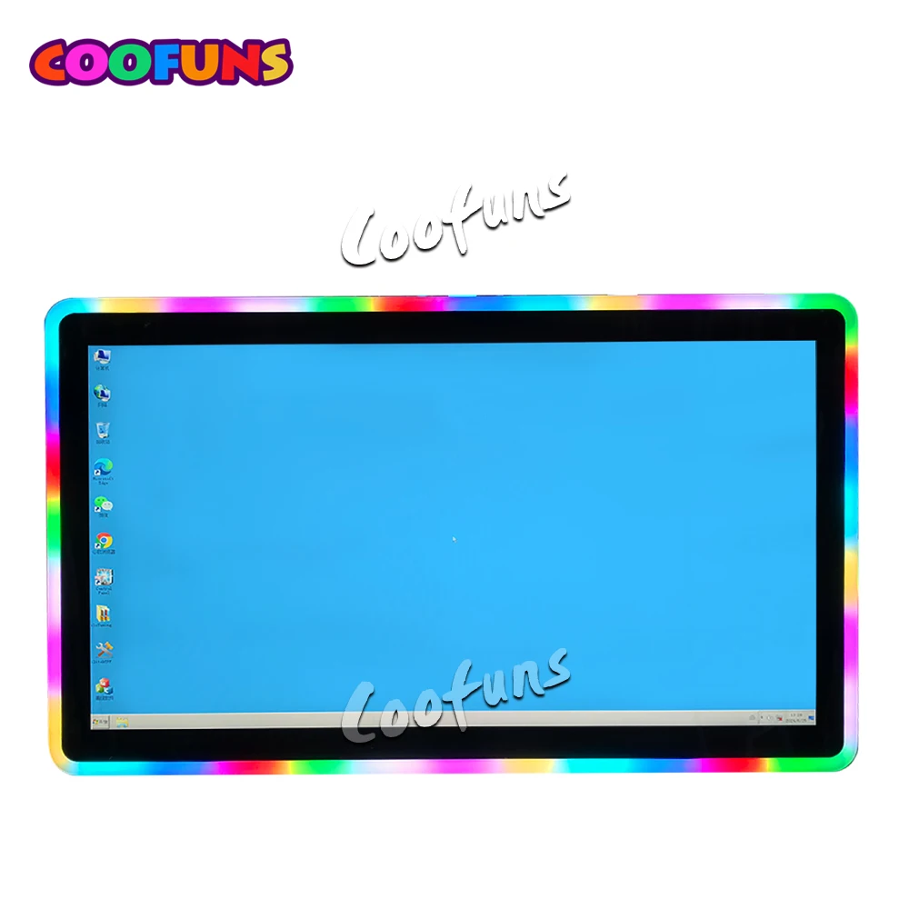 Factory Price 23.8 Inch 3M RS232 PCAP POG Gaming Monitor Non Touch Screen Monitor for POG Cabinet