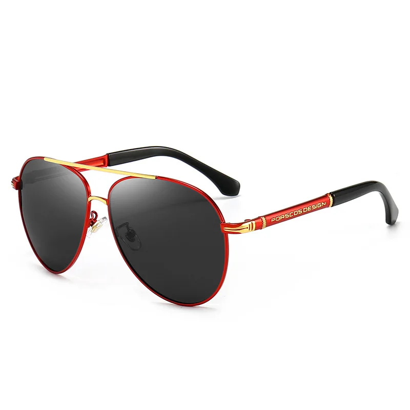 High Quality Trendy Men Polarized Sports Driving Night Vision Summer Sunglasses Custom 2021