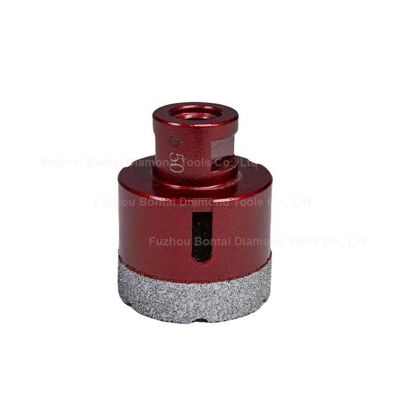 1-3/8 inch with 5/8-11 concrete glass stone diamond core drill bits kit for drill machines