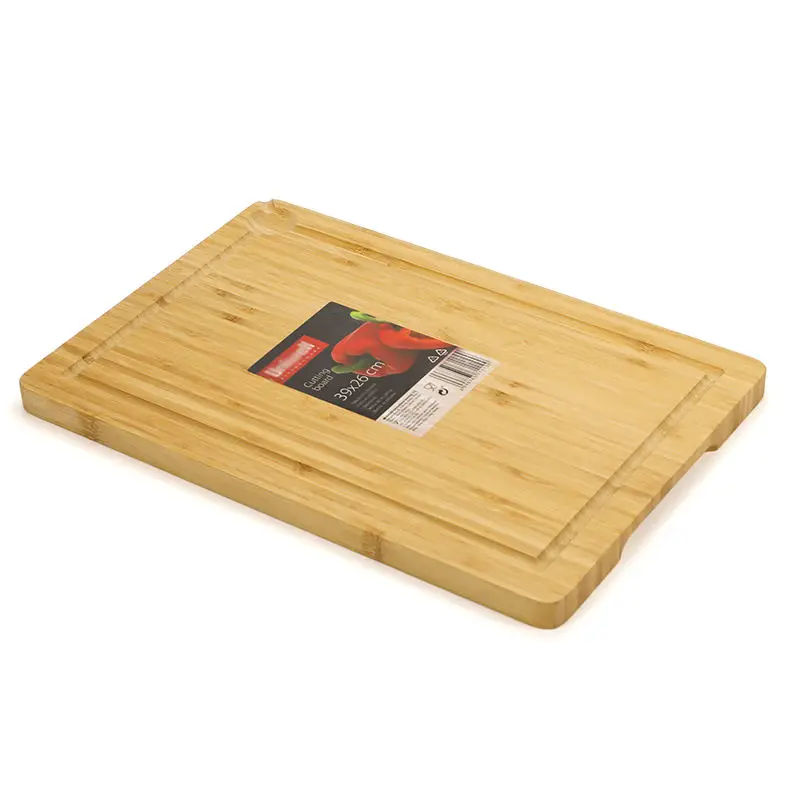 Wholesale Custom Wooden Blank Large Eco Bamboo Chop Sublimation Boards Bulk Cutting Board Juice Groove Manufacture