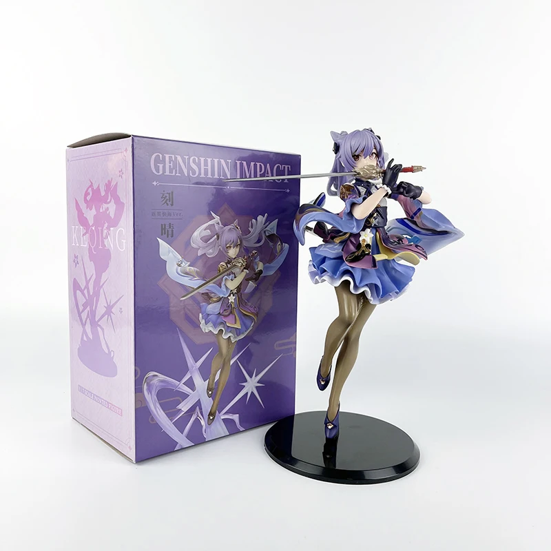 Wholesale Genshin Impact Figure With Box Cartoon Game Pvc Action Collectible Model Toys Dolls Gifts