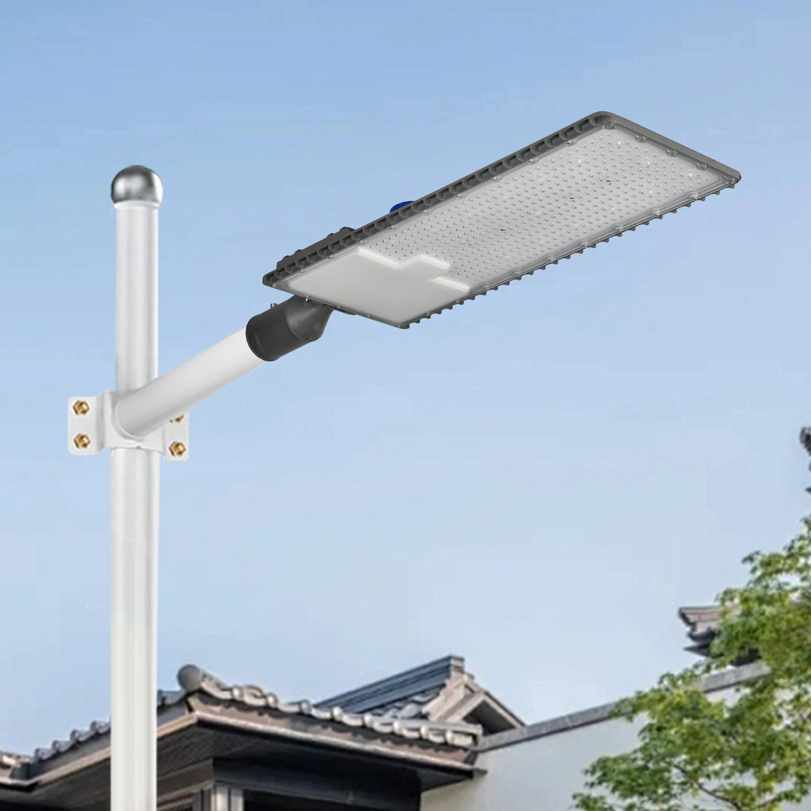 Уличный светодиодный уличный дорожный фонарь Aixuan Ip66 водонепроницаемый SMD 50 Вт 100 150 200 250 10 кВ с защитой от перенапряжения