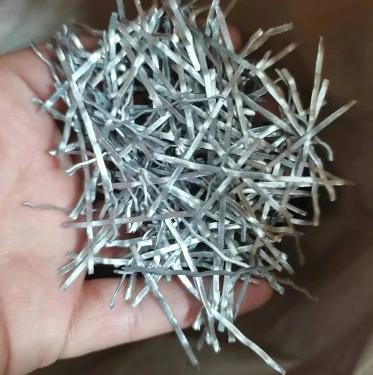 stainless wire end hooked steel fiber Copper coated micro steel fiber wavy steel fiber used for concrete reinforcement