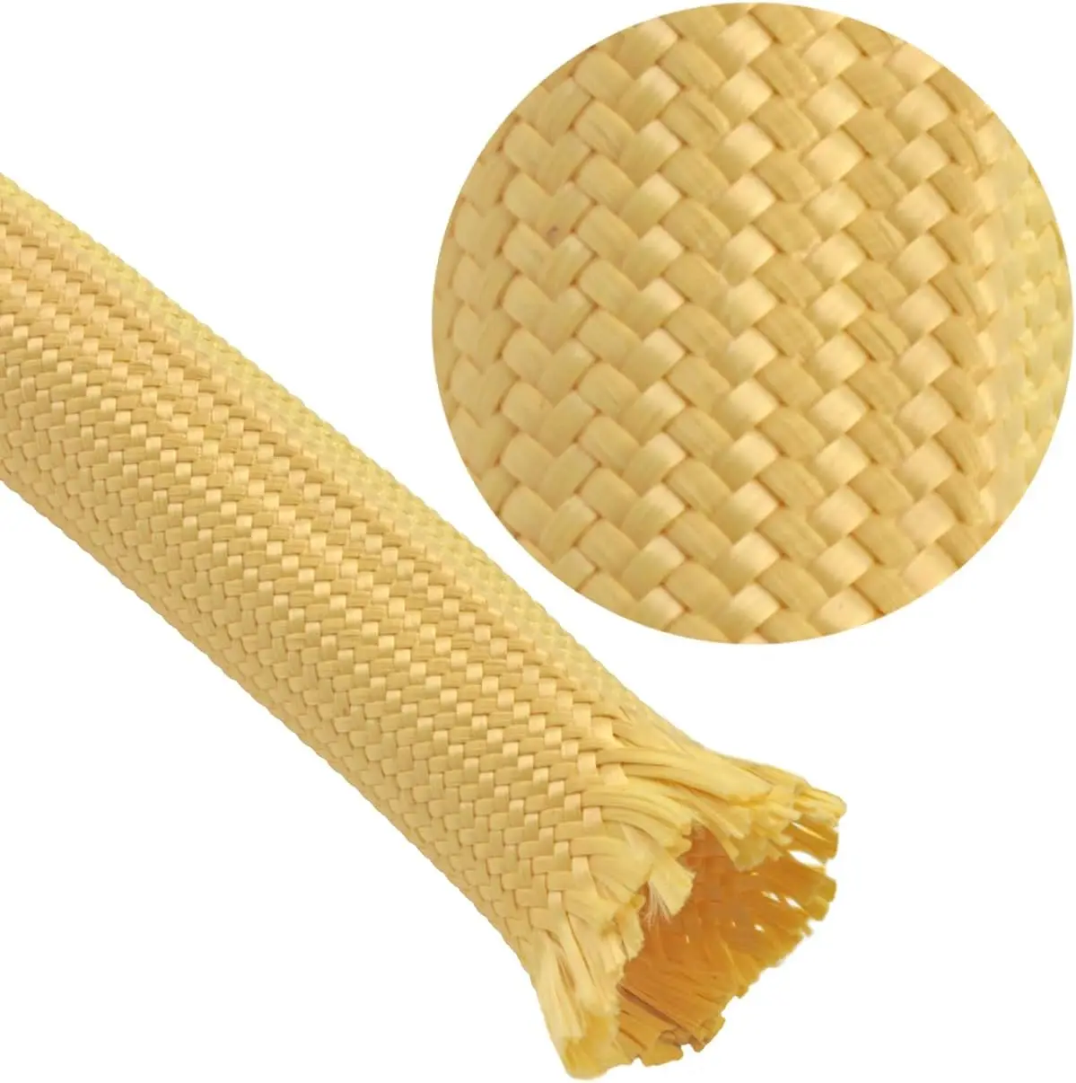 Durable protective Braided Sleeve with extremely high strength great thermal stability flame corrosion resistance