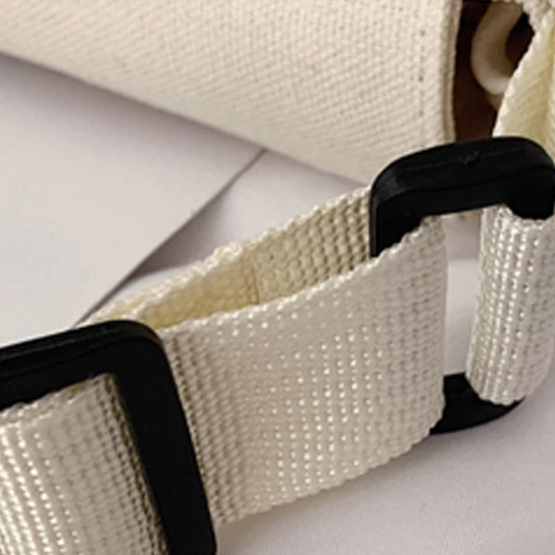 Women fashion cute large capacity storage bag canvas crossbody shoulder bag