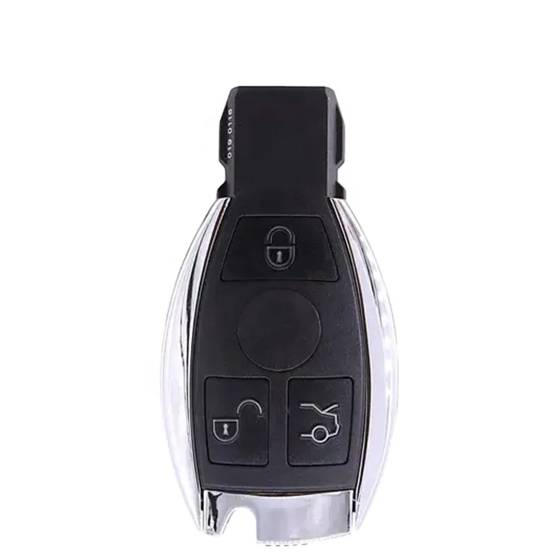 Top-picks for Mercedes Benz W203 W210 W211 AMG W204 C E S Auto universal remote control car key shell with logo + Blank key