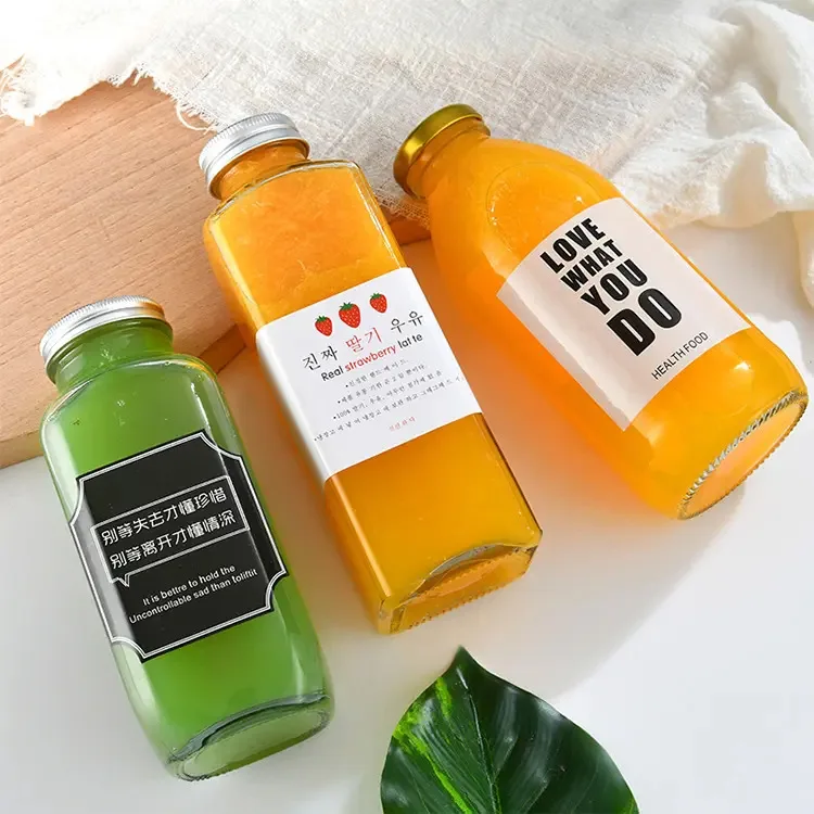 Best-selling 120ml square glass bottle with silver aluminum lid and lid with inner gasket + inner plug cap