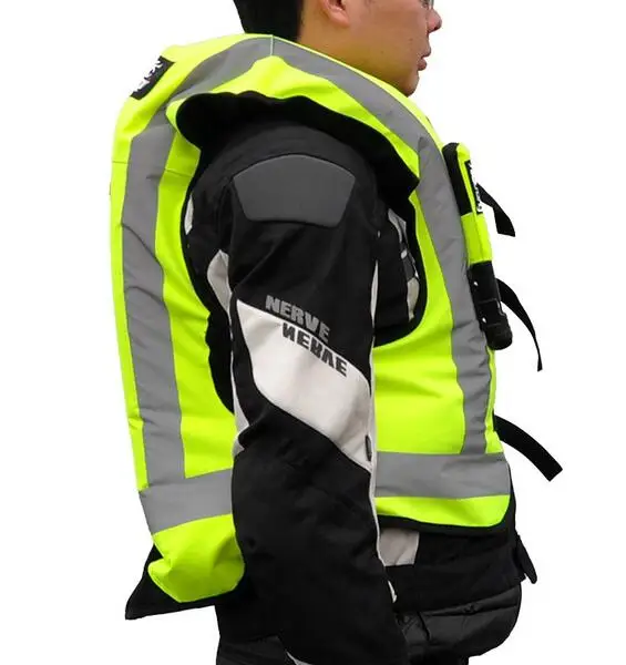 69USD Motorcycle Airbag Suit Inflatable Air-bag Jacket for moto Rider Women & Men Suit AirBag Jacket & Vest Protected