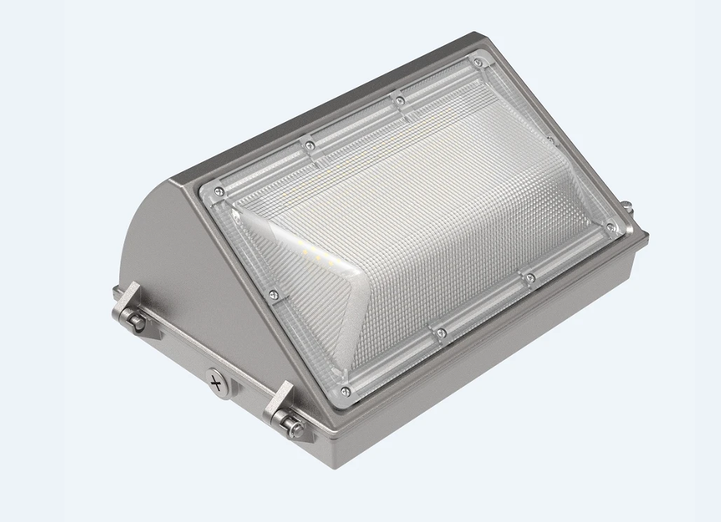 Wallpack light wattage adjustable outdoor lighting fixtures ETL DLC approved USA warehouse fast delivery