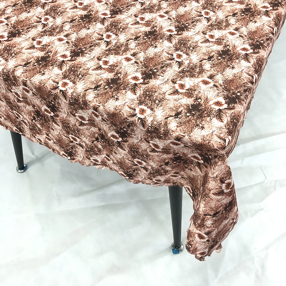 Pink rectangular custom patterned tablecloth for home for party outdoors for events dinner custom table covers