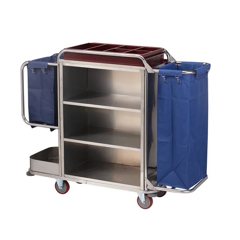 Гуанчжоу оптовая продажа корзина для домашнего хозяйства тележка гостиничного номера обслуживания