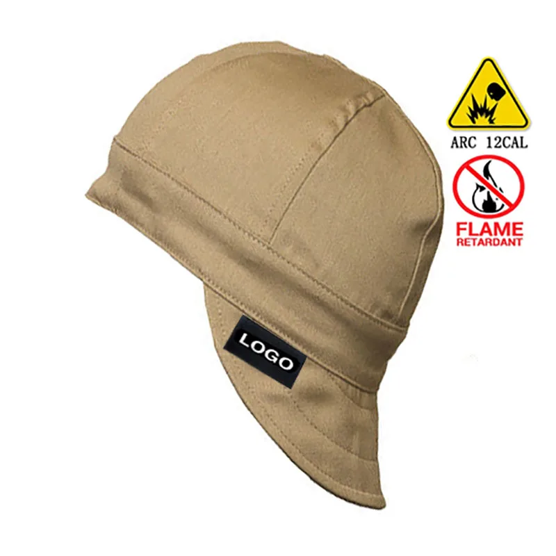 Custom Logo NFPA2112 certified Flame Retardant Welding Cap Welder FR Balaclava Hat Hood Welding helmet Safety Hard Hat Liner