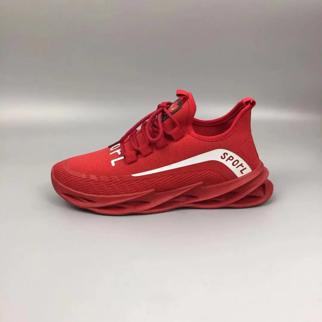 126 13 Quality  Cheap Sport Shoes Men 2020 Hor Sale Fly Knit Fabric Light Weight Fashion Sport Shoes