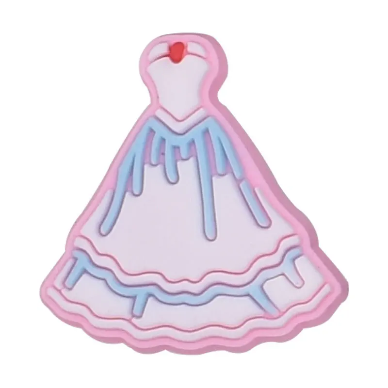 Girls Women Pvc Make Up Lipstick Accessories High Heel Crown Decorations Fit Clogs Garden Ornaments Shoe Charms