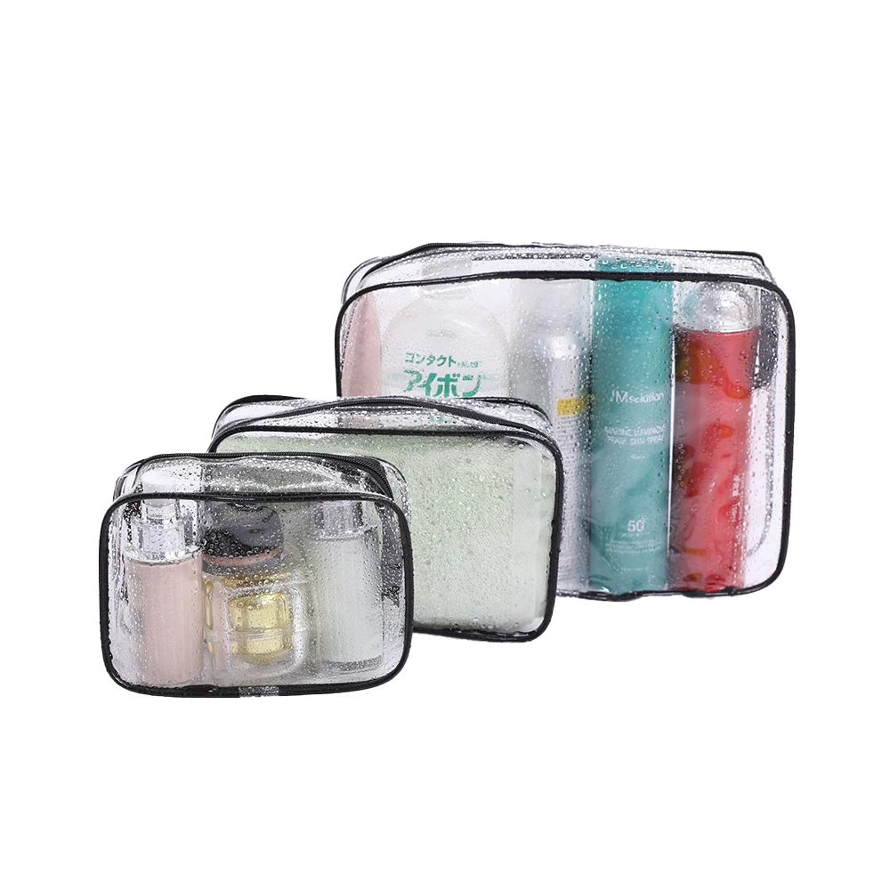 Оптовая продажа под заказ печатная косметичка из полиэстера слайдер ziplock сумка для макияжа