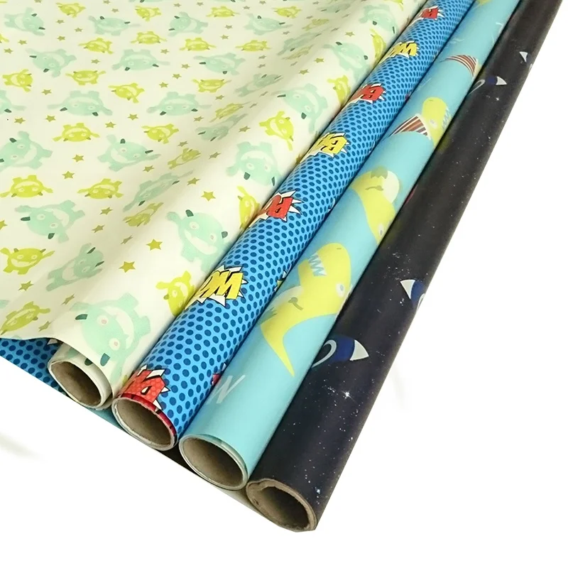 Wholesale Rolling Paper Custom Printed High Quality Gift Valentine Wrapping Paper