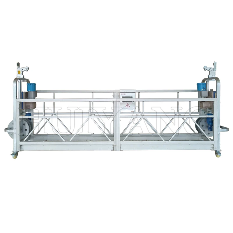 Modern Industrial ZLP800 Aerial Work Lift Aluminium Electric Suspended Working Platform Hanging Basket Aluminum Alloy