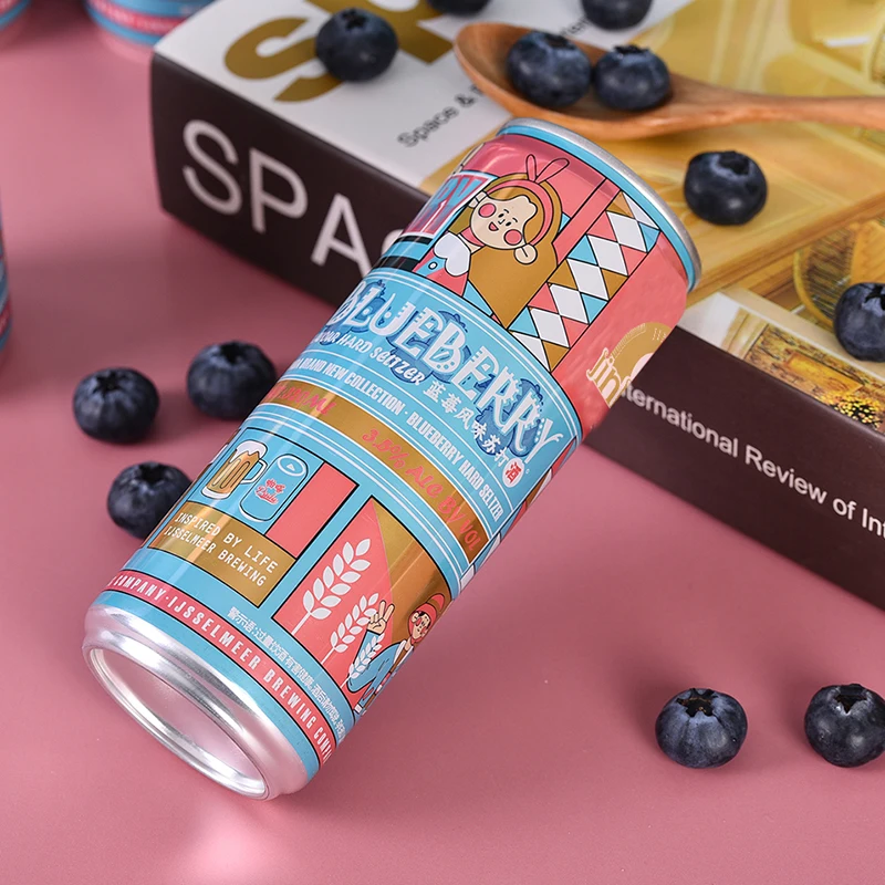 Wholesale 330ML 500ml 6.0% Alcoholic Fresh Orange Juice Mix with Vodka Sparkling Wine Carbonated Cocktail Drinks in Cans