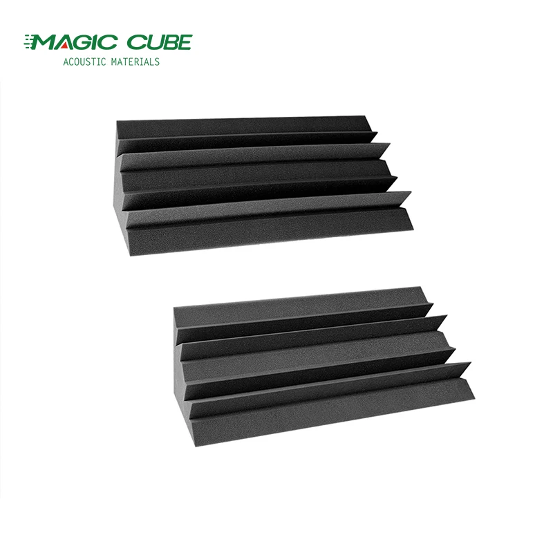Sound Studio acoustic foam bass trap For Corner Deadening Foam Soundproof Panel Acoustic 30*30*50cm