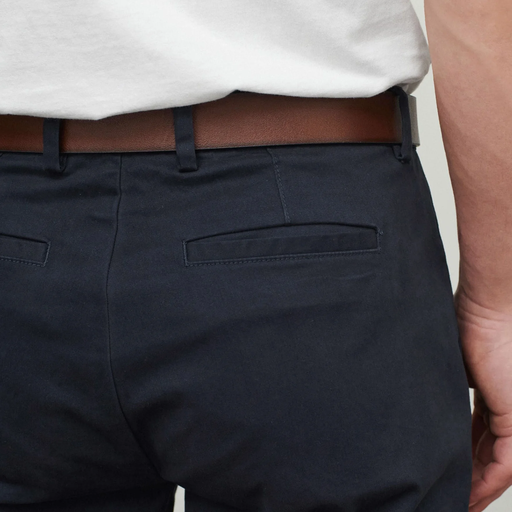 Custom Casual Fashion Stretch Slim Fit Cotton Trousers Chino Pants For Men