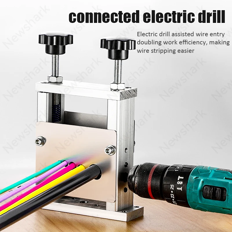 Household Multi Blade Wire Stripper Manual Wire Stripper Scrap Copper Wire Stripping Machine For Copper Aluminium multi-channel