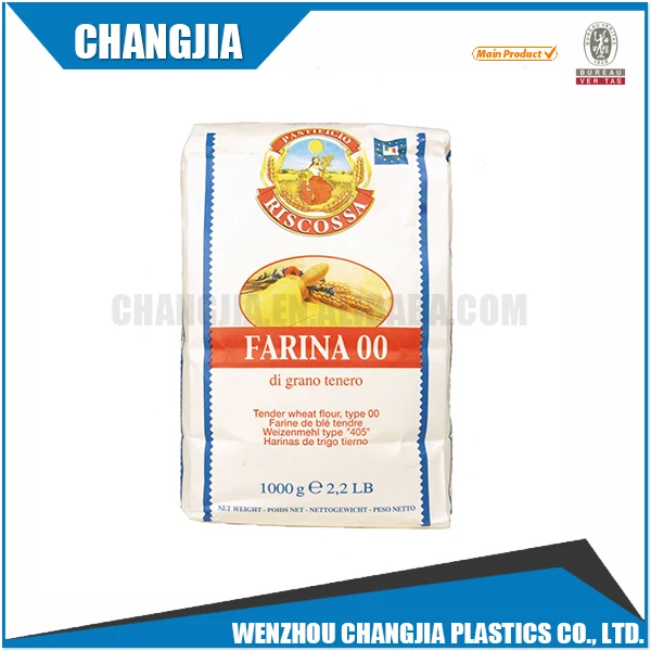 
Factory supply customized size pp woven packing flour bag 
