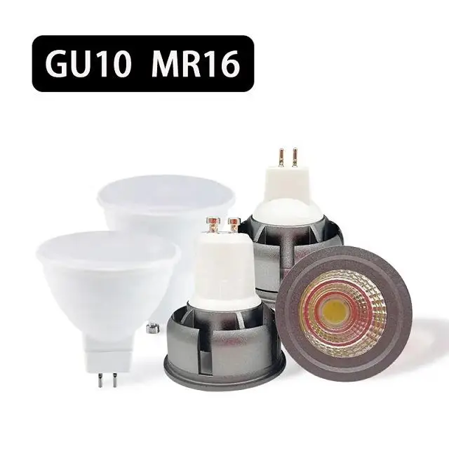 Smart tuya Spot Light Wifi Bulb GU10 E27 base led spot light 220V dimmable high lumen cob 3W led spotlight