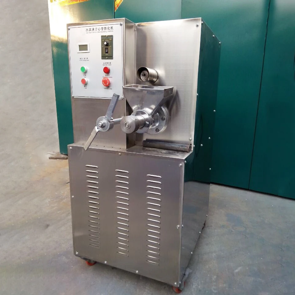 Puffed corn stick machine corn rod snack making extruder stainless steel