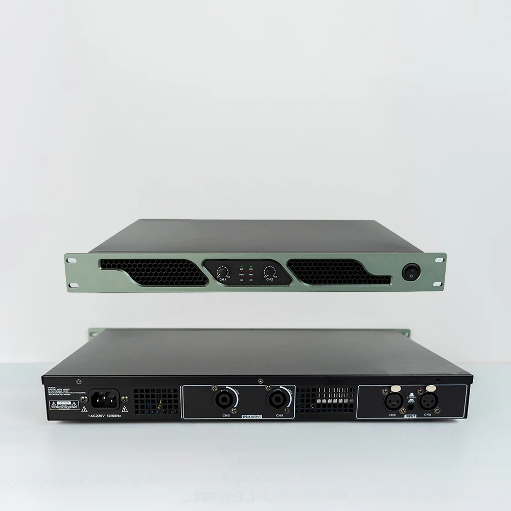 MX2100K Professional Audio Sound Equipment 2 Channel Active New Stereo High Quality 450/750 Watt Power Audio Amplifier