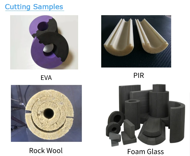 Horizontal puf sponge cutting machine eva foam cutter