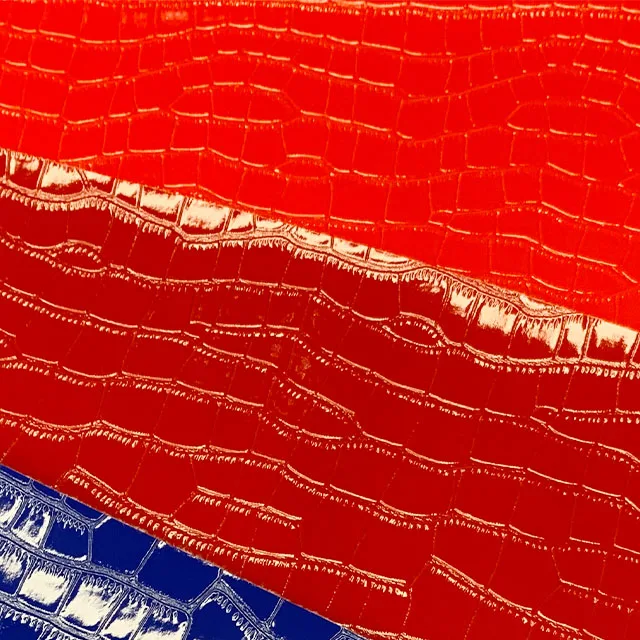sofa material crocodile 0.6mm pvc leather