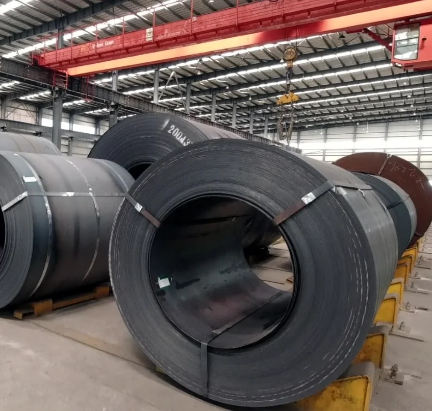 ASTM A36 Ss400 Q235 Hot-Rolled Mild Low Carbon Steel Coil New Factory Price Black Metal Iron Plate Steel Sheet