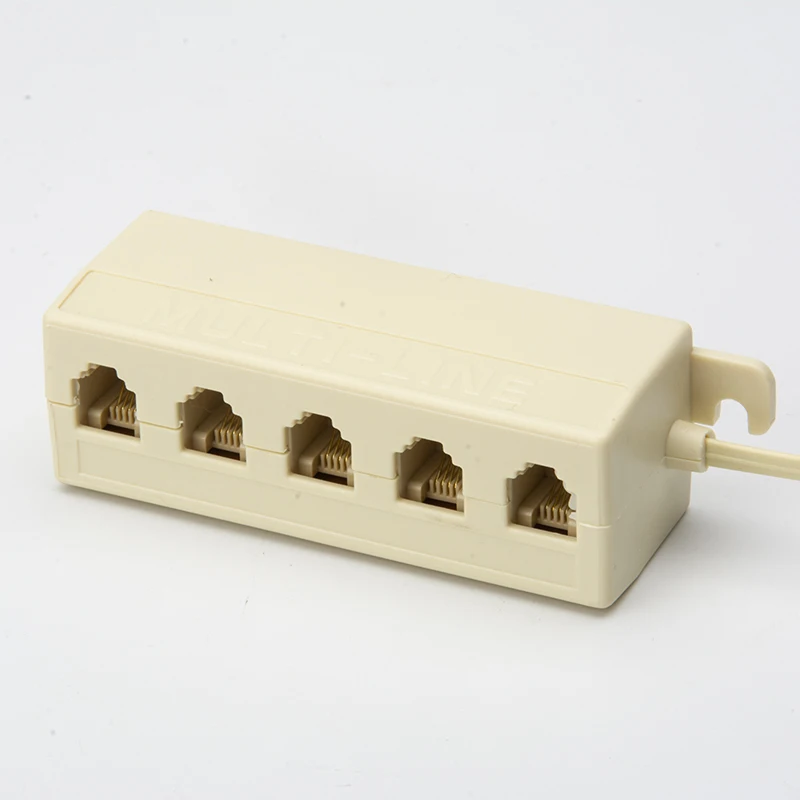 Telephone junction box RJ11 communication 6P4C telephone junction box