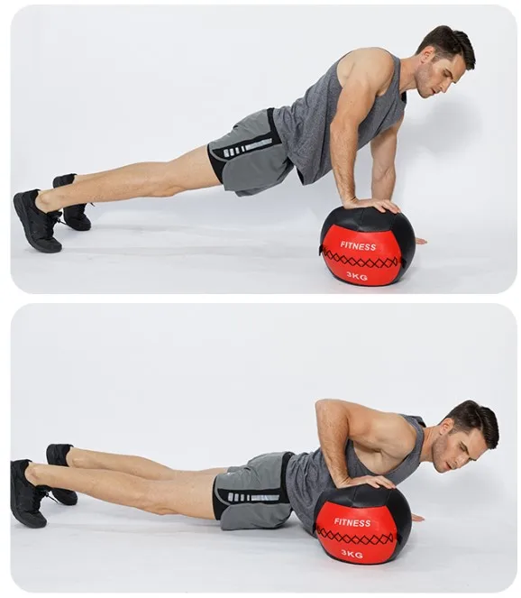 Ready to ship gym exercise power training power bag Wall ball weight ball