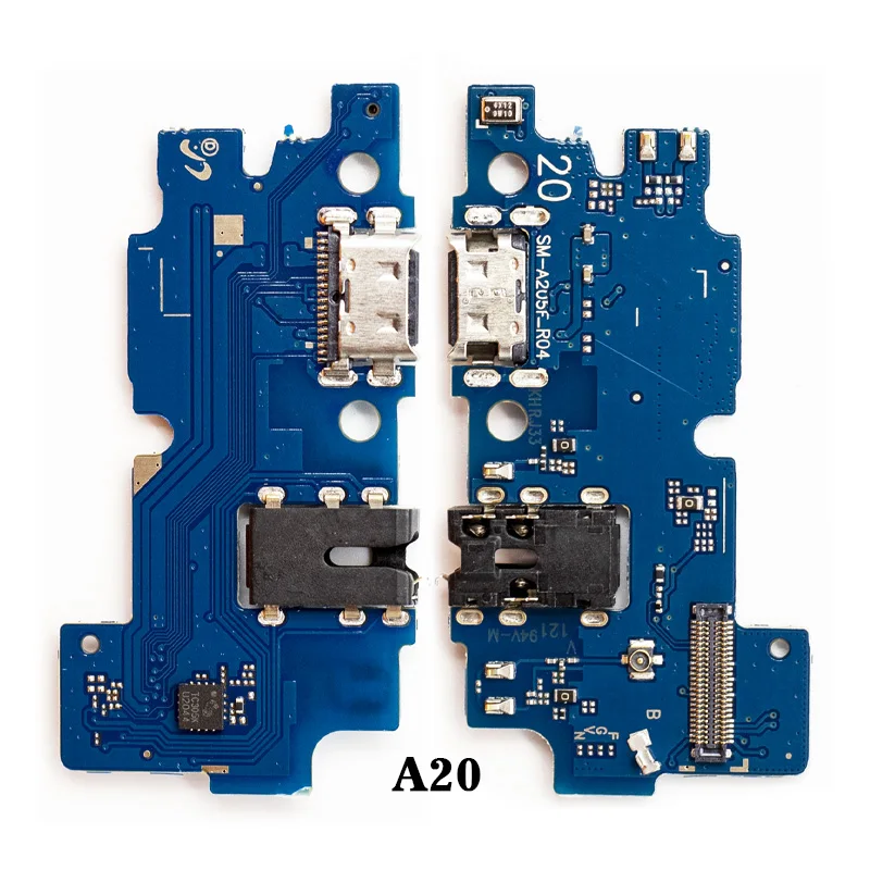 17 year spareparts wholesale power volume button charging flex cables for samsung A20S